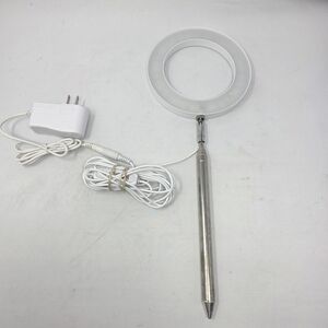 White Indoor LED Grow Light Full Spectrum with 3/9/12H Timer, 10-Level Dimming a